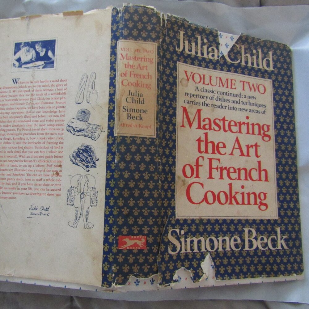 HC/DJ MATERING THE ART OF FRENCH COOKING Julia Child Volume Two BCE VGC